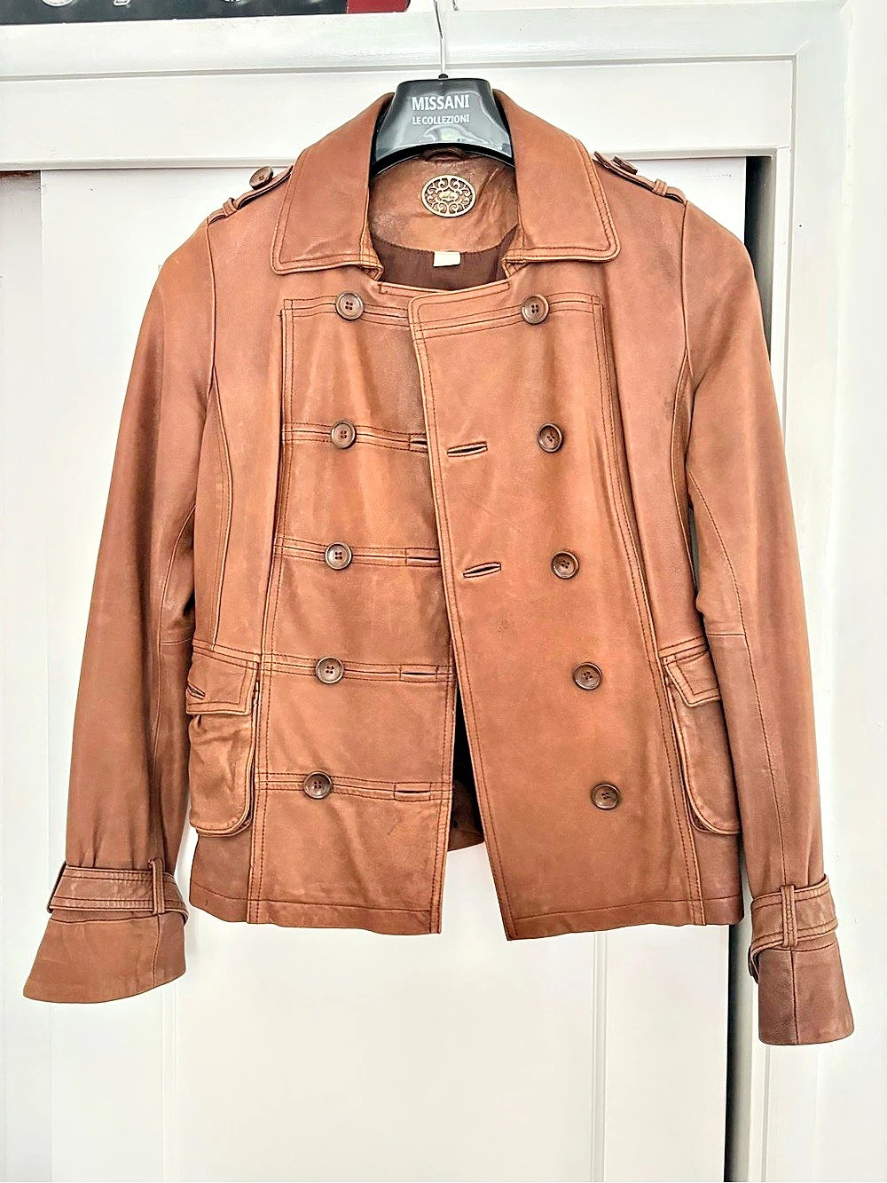 Anthropologie leather jacket